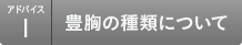 アドバイス1 豊胸の種類について